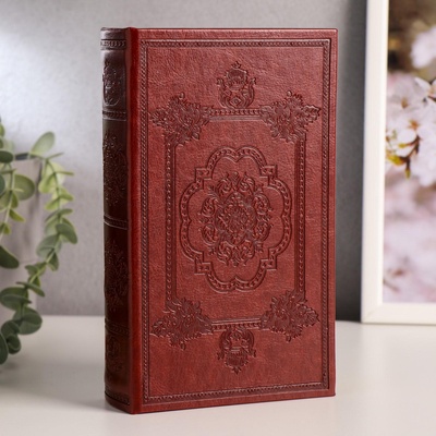 УЦЕНКА Сейф дерево книга «Эстет» кожзам 21×13×5 см