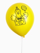 Воздушный шар латексный 12" «Гусь и капибара», набор 5 шт. - Фото 5