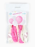 Воздушный шар латексный 12" «Милый котик», набор 5 шт. - фото 68978975