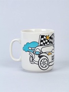 Кружка керамическая под роспись акрилом «Тачка», краска в наборе - фото 68978986