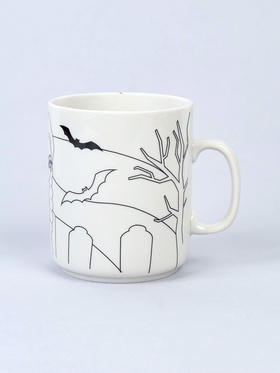 Кружка керамика под роспись акрилом «Девочка с косичками», без краски