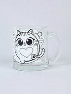 Кружка для росписи «Милые котики», без краски - фото 68979049