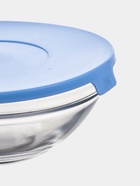 УЦЕНКА Набор салатников с крышками«Классика», 4 шт.: 130/200/350/500/900 мл, голубой - Фото 3