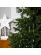 УЦЕНКА Гирлянда «Конский хвост» 10 нитей по 1.5 м, IP20, серебристая нить, 150 LED, свечение тёплое белое, 12 В 10987681