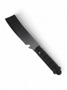 УЦЕНКА Нож-топорик «Рубеж», 25.5 см, с открывалкой, клинок 135 мм/3 мм, чёрный - Фото 1