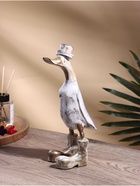 УЦЕНКА Сувенир «Утка в белом » дерево 27 см 10987709