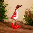 УЦЕНКА Сувенир «Утка нарядная» дерево 27 см 10987713