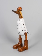 УЦЕНКА Сувенир «Утка в звёздочках» дерево 27 см 10987725