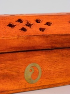 УЦЕНКА Коробочка для благовония «Инь-ян» дерево кикар 30 см 10987726