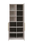 Стеллаж Николь-21 Кашемир ручки сатиновое золото 10940391