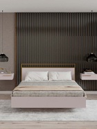 Кровать с ортопедом Николь- 7.14 с ПМ Кашемир сатиновое золото 10940397