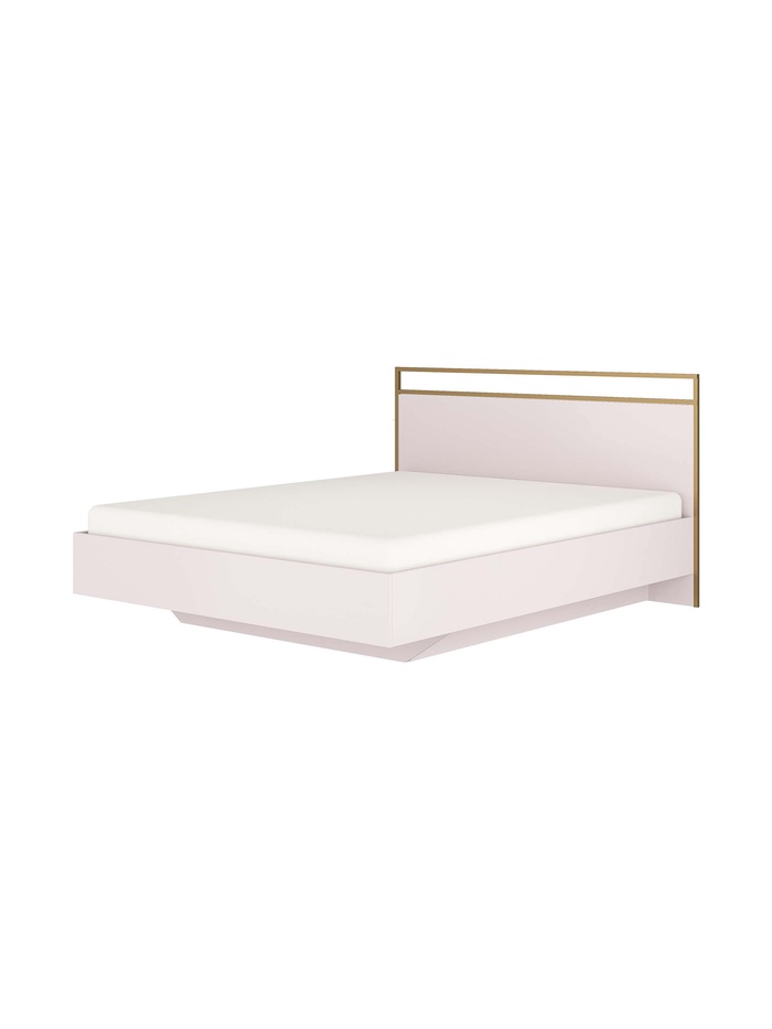 Кровать двуспальная «Николь–7.16», с ортопедическим основанием, с подъёмным механизмом, цвет кашемир/сатиновое золото - Фото 1