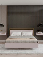 Кровать с ортопедом Николь- 7.16 с ПМ Кашемир сатиновое золото 10940398