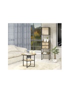 Стеллаж «Берген-3», 400×350×1660 мм, цвет дуб крафт золотой/чёрный - Фото 12