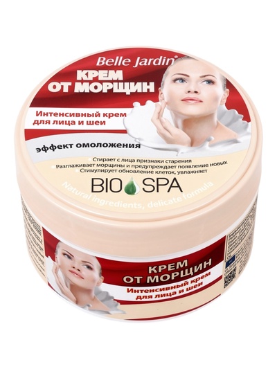 Крем для лица от морщин B.J.Bio Spa от морщин + коллаген и эластин, 200 мл