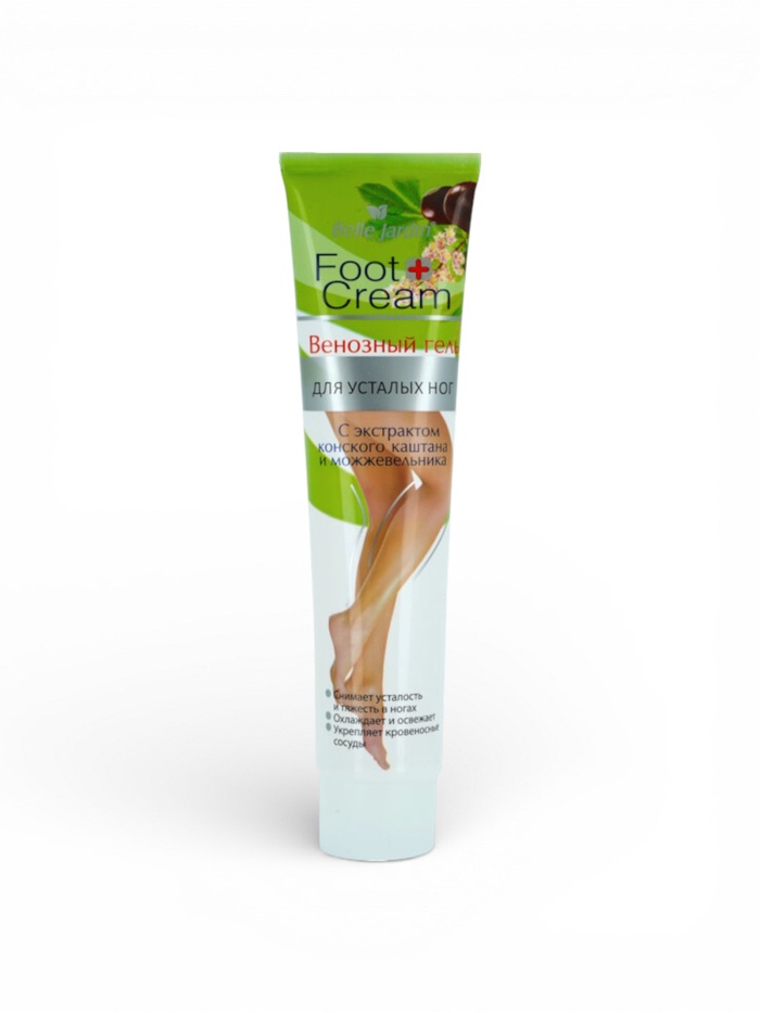 Гель венозный для усталых ног B.J. с экстратами конского каштана и можжевельника, 125 мл - Фото 1