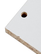 УЦЕНКА Шкаф подвесной для ванной со штангой для полотенец, с дверцами, белый, 60×17.4×40 см 43 - Фото 5