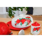 УЦЕНКА Блинница Доляна «Гранат», d=23 см, белая - Фото 6