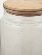 УЦЕНКА Банка для сыпучих продуктов с бамбуковой крышкой «Эко», 3 л, 14.5×14.5×21 см - Фото 3