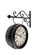 УЦЕНКА Часы настенные двусторонние, на подвесе «Вокзальные», 55×50 см 10988002