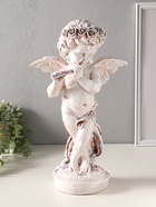 Фигура полистоун «Ангел играет на флейте», 43 см  (артикул 10982253)  большой выбор товаров оптом и в розницу по низким ценам с доставкой