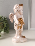 Фигура полистоун «Ангел с медвежонком», 30×14×12  (артикул 10982254)  большой выбор товаров оптом и в розницу по низким ценам с доставкой