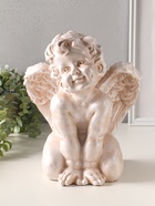 Фигура полистоун «Ангел улыбается», 29 см  (артикул 10982255)  большой выбор товаров оптом и в розницу по низким ценам с доставкой