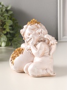 Фигурка полистоун «Ангелочек на сердце», 13×14 см  (артикул 10982256)  большой выбор товаров оптом и в розницу по низким ценам с доставкой