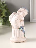 Фигурка полистоун «Ангелочек на колонне», 14×7.5×7 см  (артикул 10982257)  большой выбор товаров оптом и в розницу по низким ценам с доставкой