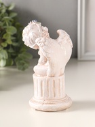 Фигурка полистоун «Ангелочек на колонне», 14×7.5×7 см  (артикул 10982257)  большой выбор товаров оптом и в розницу по низким ценам с доставкой