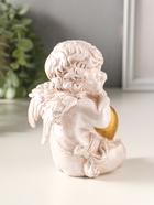 Фигурка полистоун «Ангелочек с сердцем сидит», 14×13×10 см  (артикул 10982258)  большой выбор товаров оптом и в розницу по низким ценам с доставкой