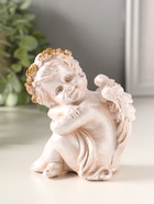 Фигурка полистоун «Ангелочек сидит», 13×10×8 см  (артикул 10982259)  большой выбор товаров оптом и в розницу по низким ценам с доставкой