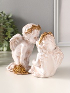 Фигурка полистоун «Ангелочки целуются», 16×17×10 см  (артикул 10982262)  большой выбор товаров оптом и в розницу по низким ценам с доставкой