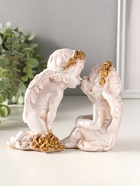 Фигурка полистоун «Ангелочки целуются», 16×17×10 см  (артикул 10982262)  большой выбор товаров оптом и в розницу по низким ценам с доставкой
