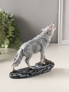 Фигурка полистоун «Волк воет на луну», 17×15.5 см - Фото 3