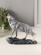 Фигурка полистоун «Волк воет на луну», 17×15.5 см - Фото 4