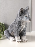 Копилка для денег полистоун «Волчонок», 36.5×24×36 см - фото 809482453