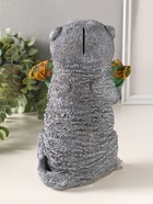 Копилка для денег с подставкой для мелочей «Енот», полистоун, 26×17×19 см - фото 809482460