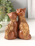 Фигурка полистоун «Кот и Кошка», 14×13 см  (артикул 10982269)  большой выбор товаров оптом и в розницу по низким ценам с доставкой