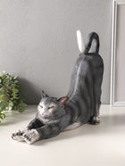 Копилка для денег полистоун «Кот потягивается», 33×36 см - фото 809482480