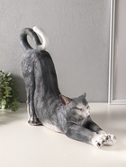 Копилка для денег полистоун «Кот потягивается», 33×36 см - фото 809482481