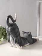 Копилка для денег полистоун «Кот потягивается», 33×36 см - фото 809482482