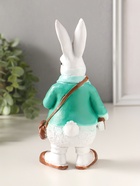 Фигура полистоун «Кролик джентельмен с книжкой», 21.5×10.5 см  (артикул 10982273)  большой выбор товаров оптом и в розницу по низким ценам с доставкой