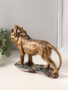 Фигура полистоун «Лев на подставке», 30×19 см - Фото 4