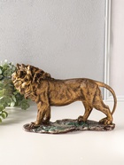 Фигура полистоун «Лев на подставке», 30×19 см  (артикул 10982276)  большой выбор товаров оптом и в розницу по низким ценам с доставкой