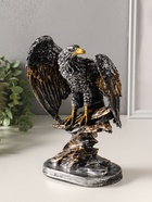 Фигура полистоун «Орёл на камне расправил крылья», 25×19 см  (артикул 10982279)  большой выбор товаров оптом и в розницу по низким ценам с доставкой