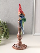 Фигура полистоун «Попугай», 33×12×12 см  (артикул 10982281)  большой выбор товаров оптом и в розницу по низким ценам с доставкой