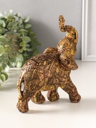 Копилка для денег полистоун «Слон ажурный», 20×17 см  (артикул 10982282)  большой выбор товаров оптом и в розницу по низким ценам с доставкой