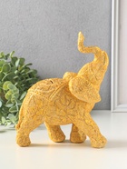 Копилка для денег полистоун «Слон ажурный», 20×17 см - Фото 3