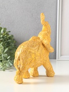 Копилка для денег полистоун «Слон ажурный», 20×17 см - Фото 4